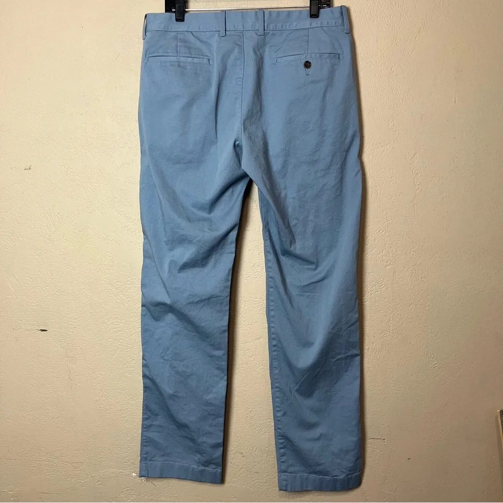 J. Crew Flex L34/W34 Men’s Blue Straight Leg Formal Casual‎ Dress Chino Pants